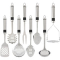 Conjunto de 8 Utensílios Inox