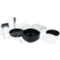 Conjunto de 9 Peças para Air Fryer Quadrado