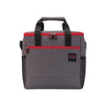 Mala Térmica Cinza/Vermelho 15L - 31x19x30 cm