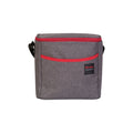 Bolsa Térmica Cinza/Vermelho 7.5L - 23x15.5x22.5 cm