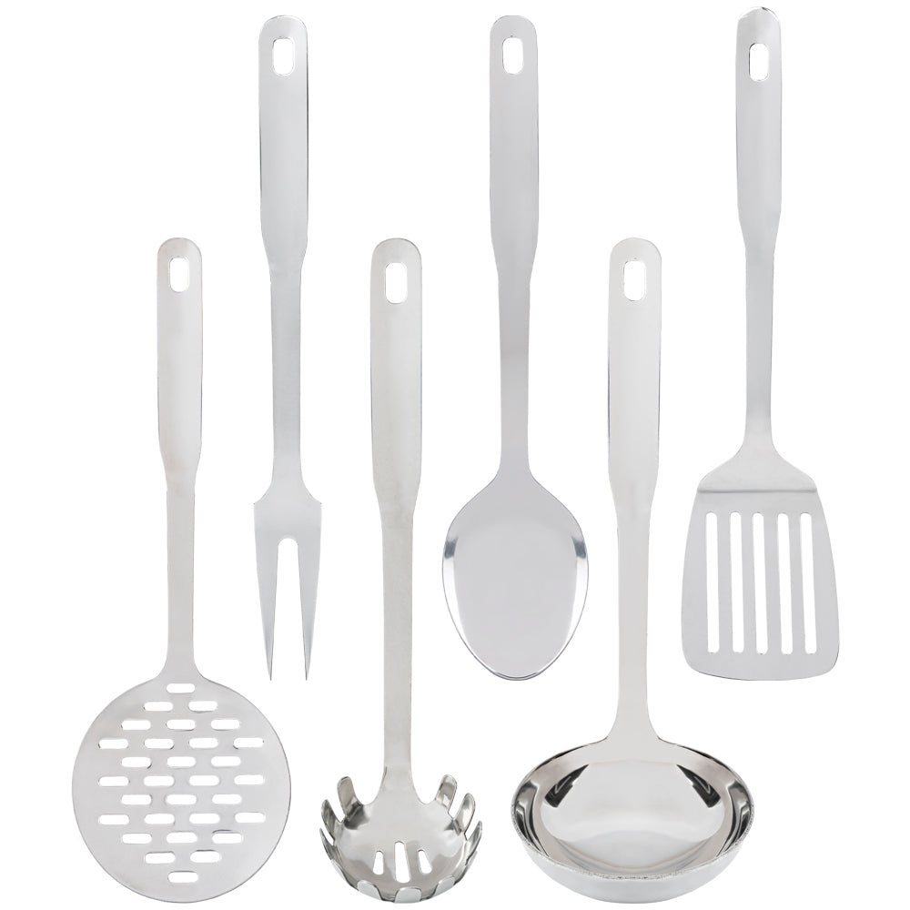 Conjunto de 6 Utensílios Steelinox