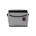 Bolsa Térmica Cinza/Preto 8L - 24x17x20 cm