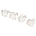 Pack de 4 Cortantes com Ejetor e Carimbo - Bebé