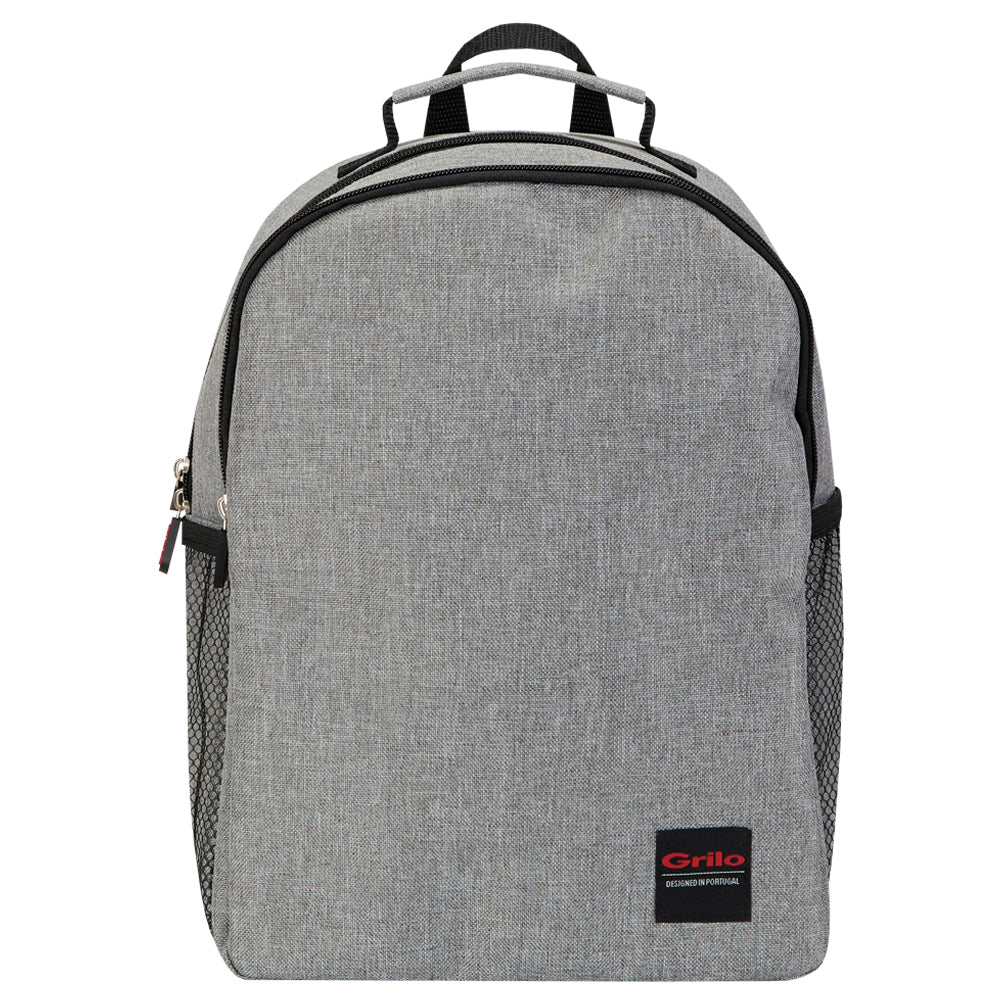 Mochila Térmica Cinza/Preto 18L - 30x15x41 cm