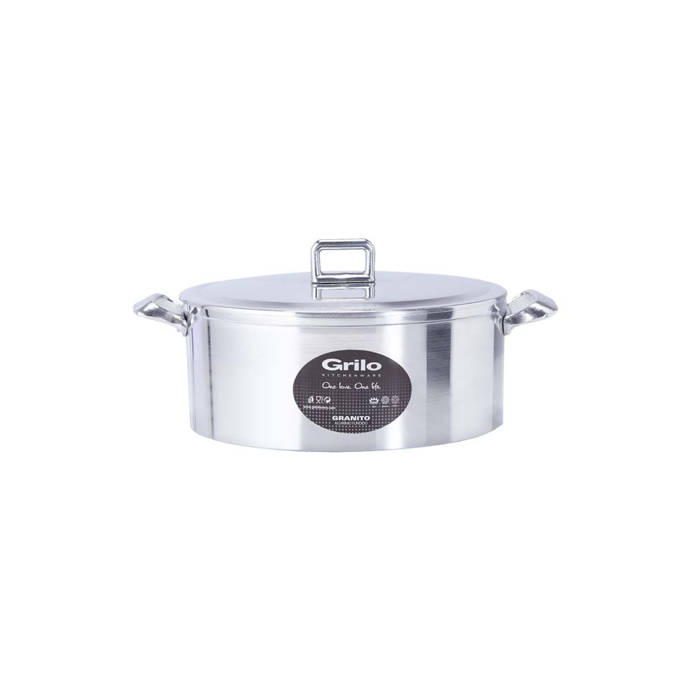 Caçarola Alumínio Fundido Granito Ø18 cm
