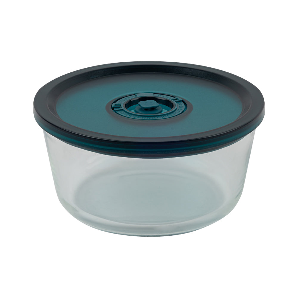 Caixa de Vácuo em Vidro Redonda 1520 ml