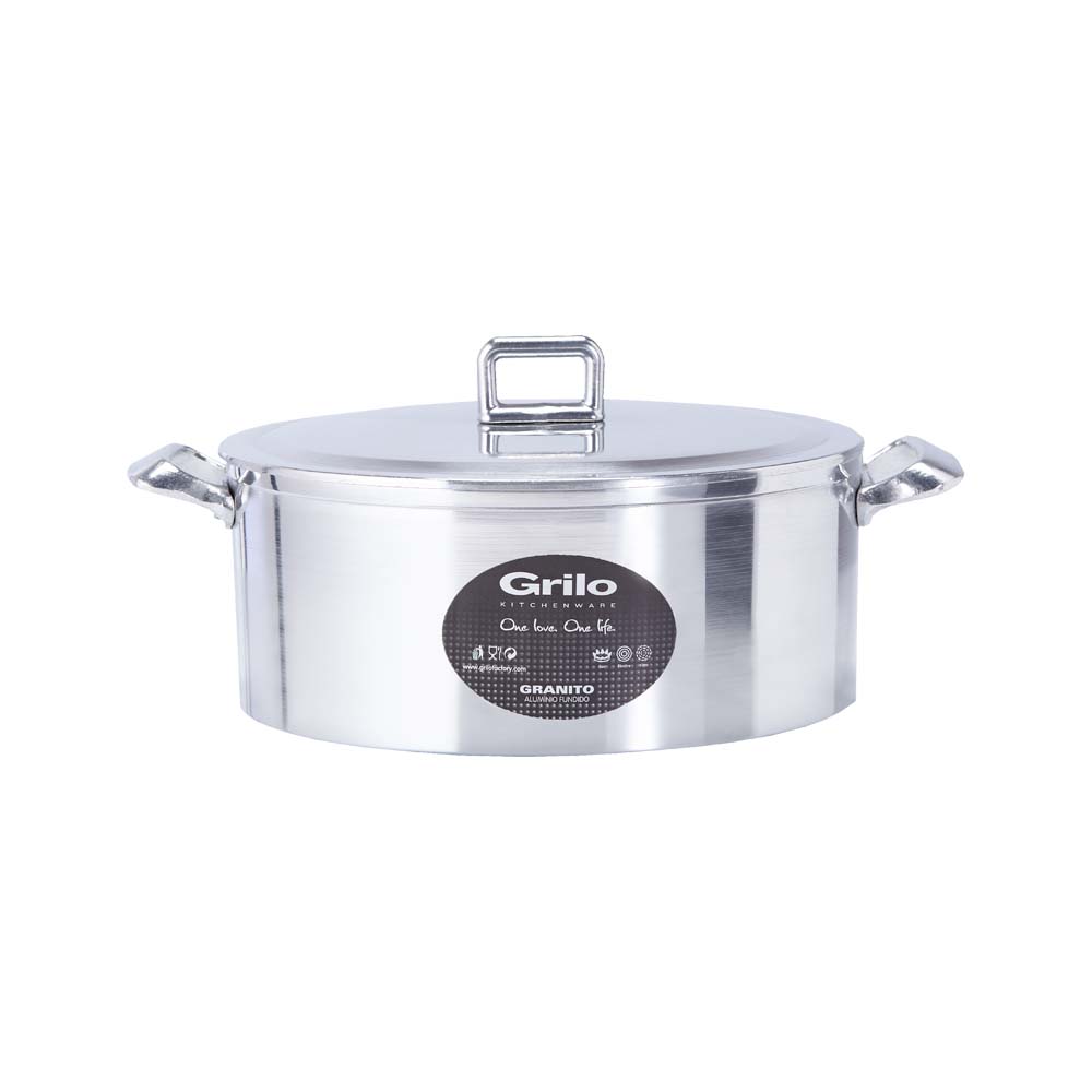 Caçarola Alumínio Fundido Granito Ø26 cm