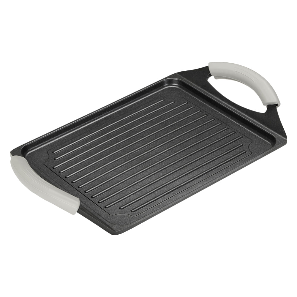 Grelhador Retangular Ondulado Royal 35x21 cm