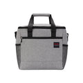 Mala Térmica Cinza/Preto 15L - 31x19x30 cm