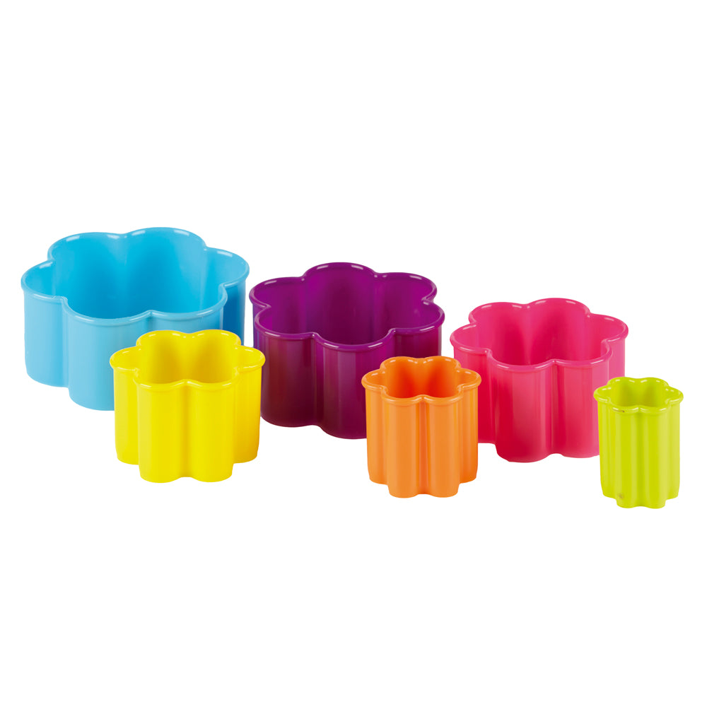 Pack de 6 Corta Massas - Flores