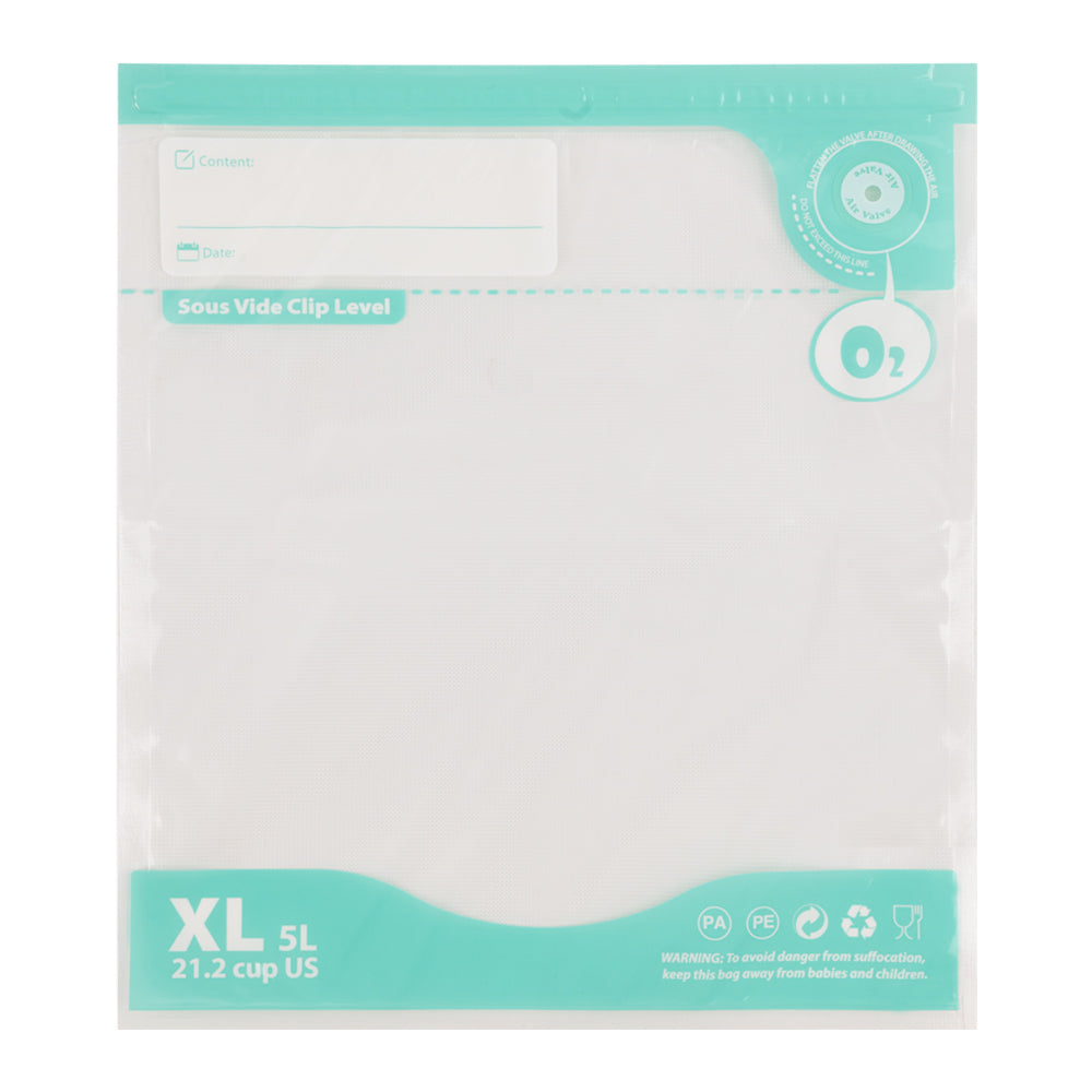Saco de Vácuo Tamanho XL - 5L - 5 Unidades