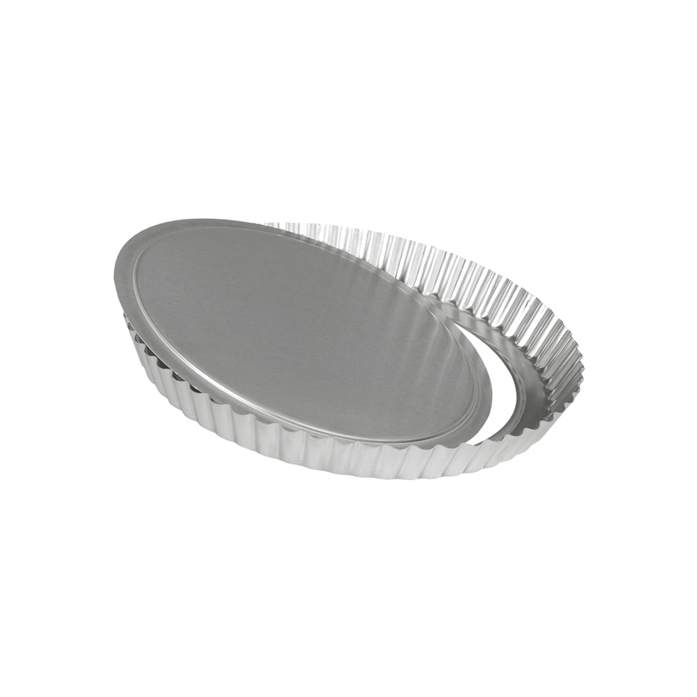 Forma de Tarte Canelada Fundo Solto Alumínio Tradition Ø24 cm