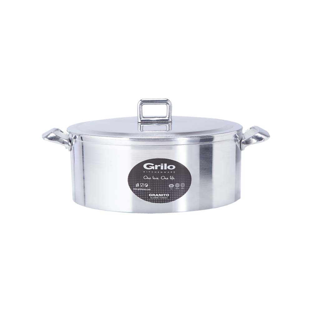 Caçarola Alumínio Fundido Granito Ø24 cm