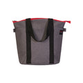 Mala Térmica Cinza/Vermelho 20L - 35x22x40 cm
