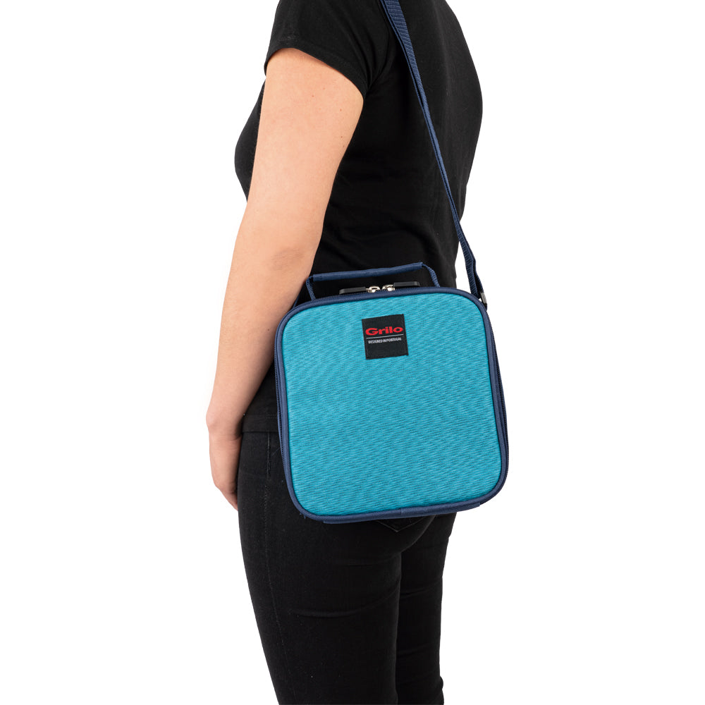 Bolsa Térmica Azul 3.5L - 20x10x20 cm