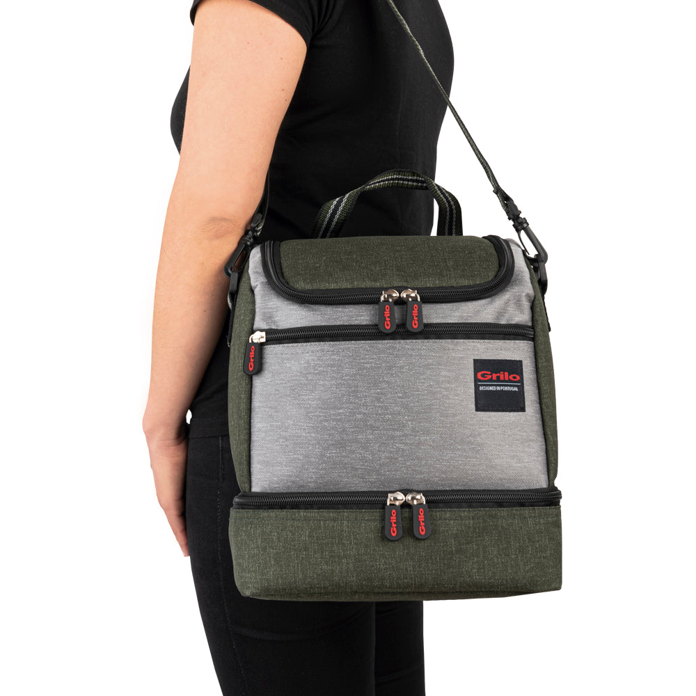 Bolsa Térmica Verde 5L - 24x12x29 cm