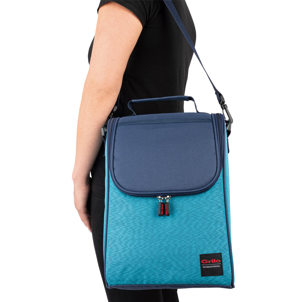 Bolsa Térmica Azul 8L - 23x12x33 cm