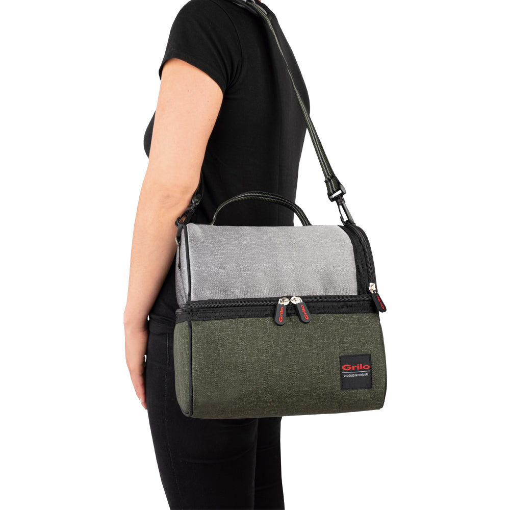 Bolsa Térmica Verde 8L - 24x18x23 cm
