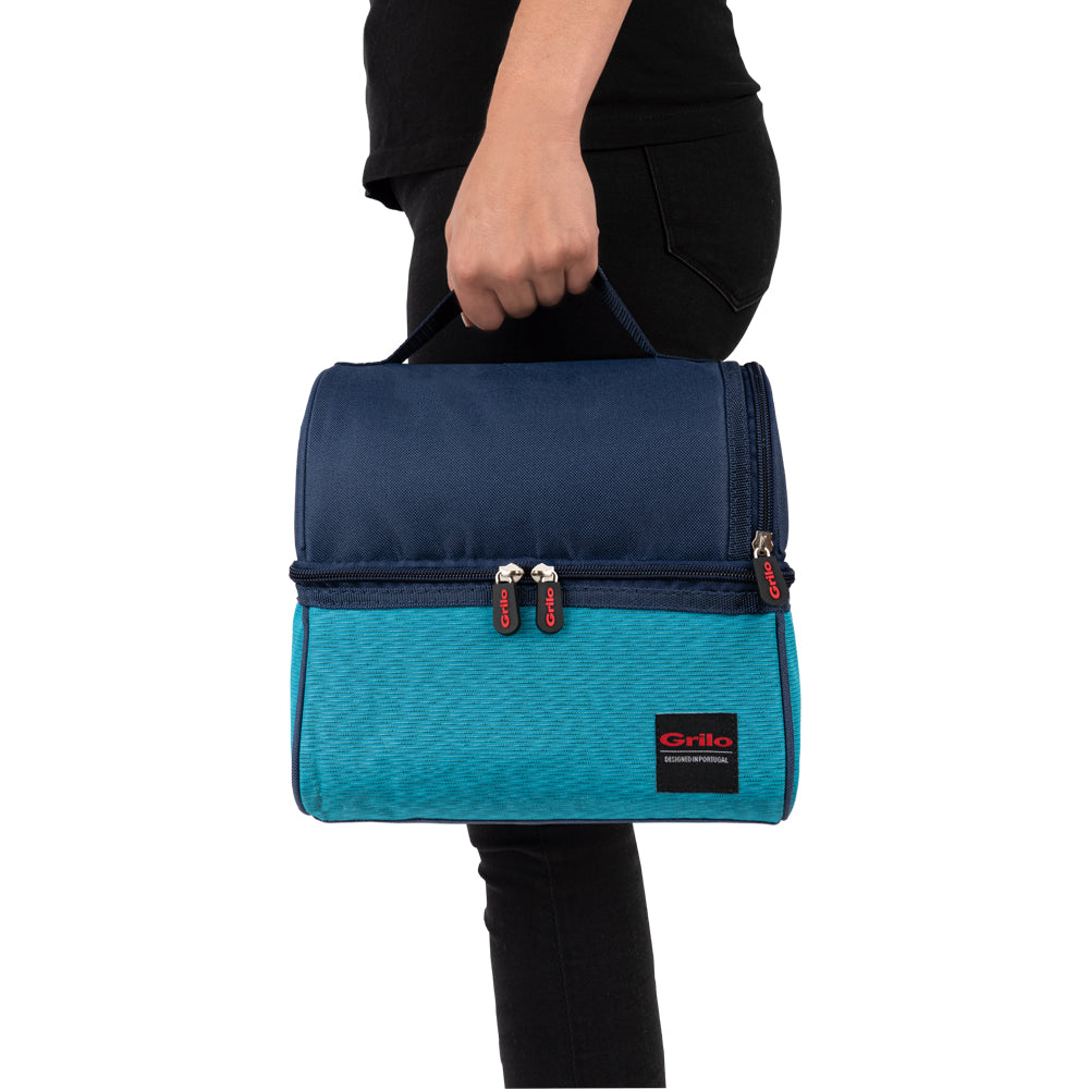 Bolsa Térmica Azul 8L - 24x18x23 cm