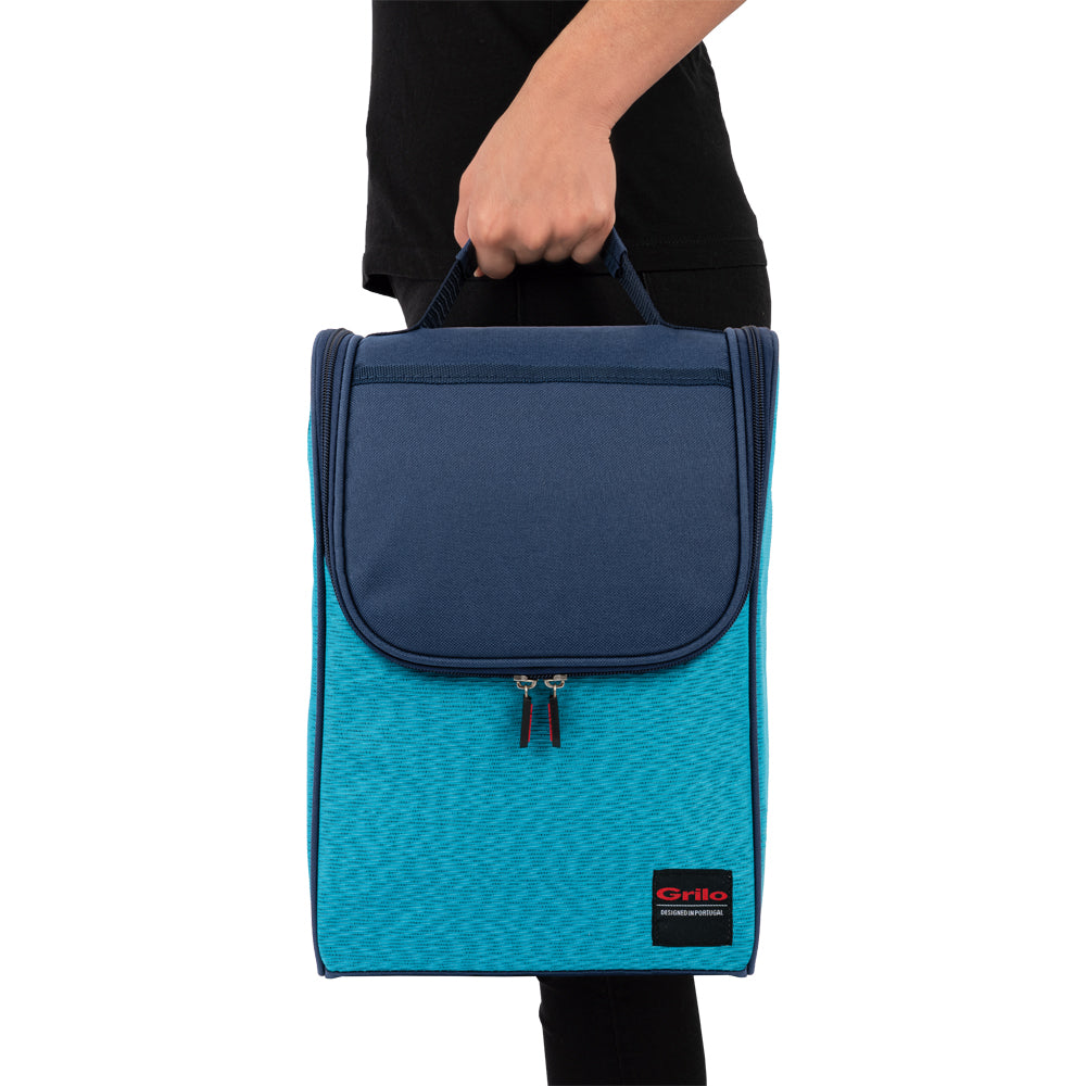 Bolsa Térmica Azul 8L - 23x12x33 cm