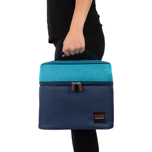 Bolsa Térmica Azul 9L - 26x16x23 cm