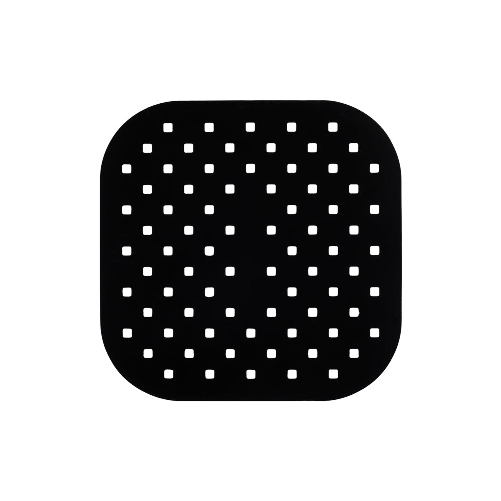Base em Silicone Quadrada Perfurada Air Fryer 20x20 cm