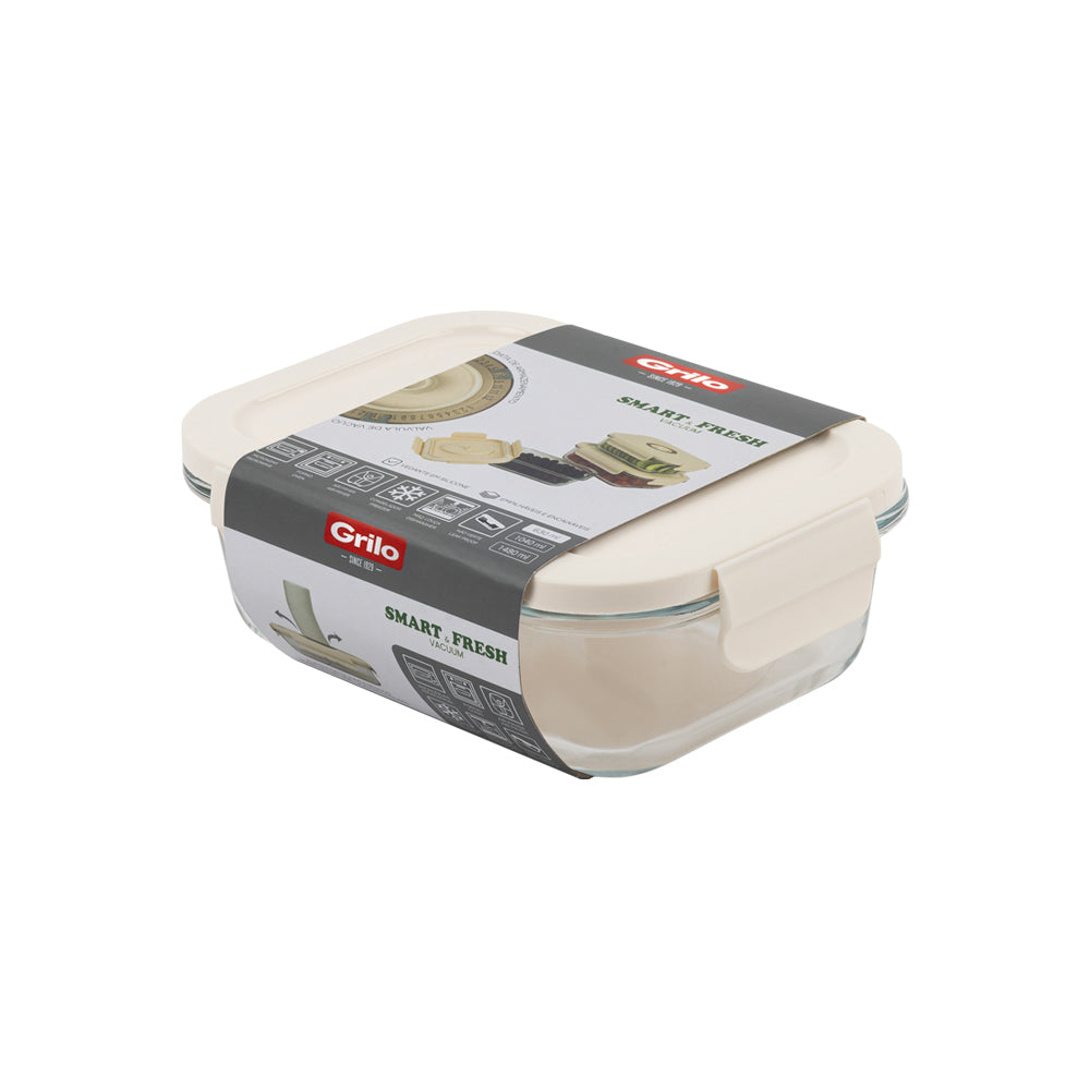 Caixa de Vácuo em Vidro 1040 ml