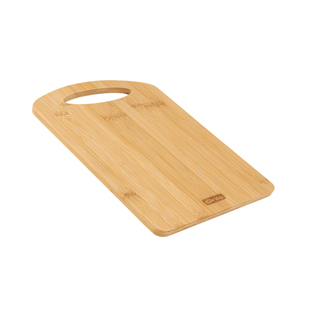 Tábua de Cortar em Madeira Bambu 20x28 cm