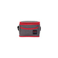 Bolsa Térmica Cinza/Vermelho 4L - 20x15x14 cm