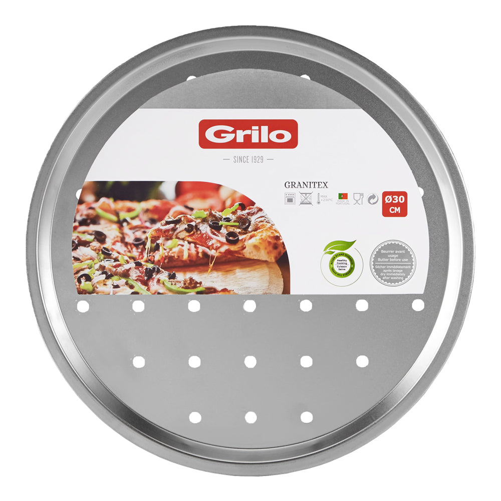 Forma de Pizza Perfurada Granitex Ø30 cm