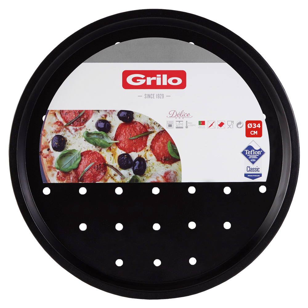 Forma de Pizza Perfurada Délice Ø34 cm