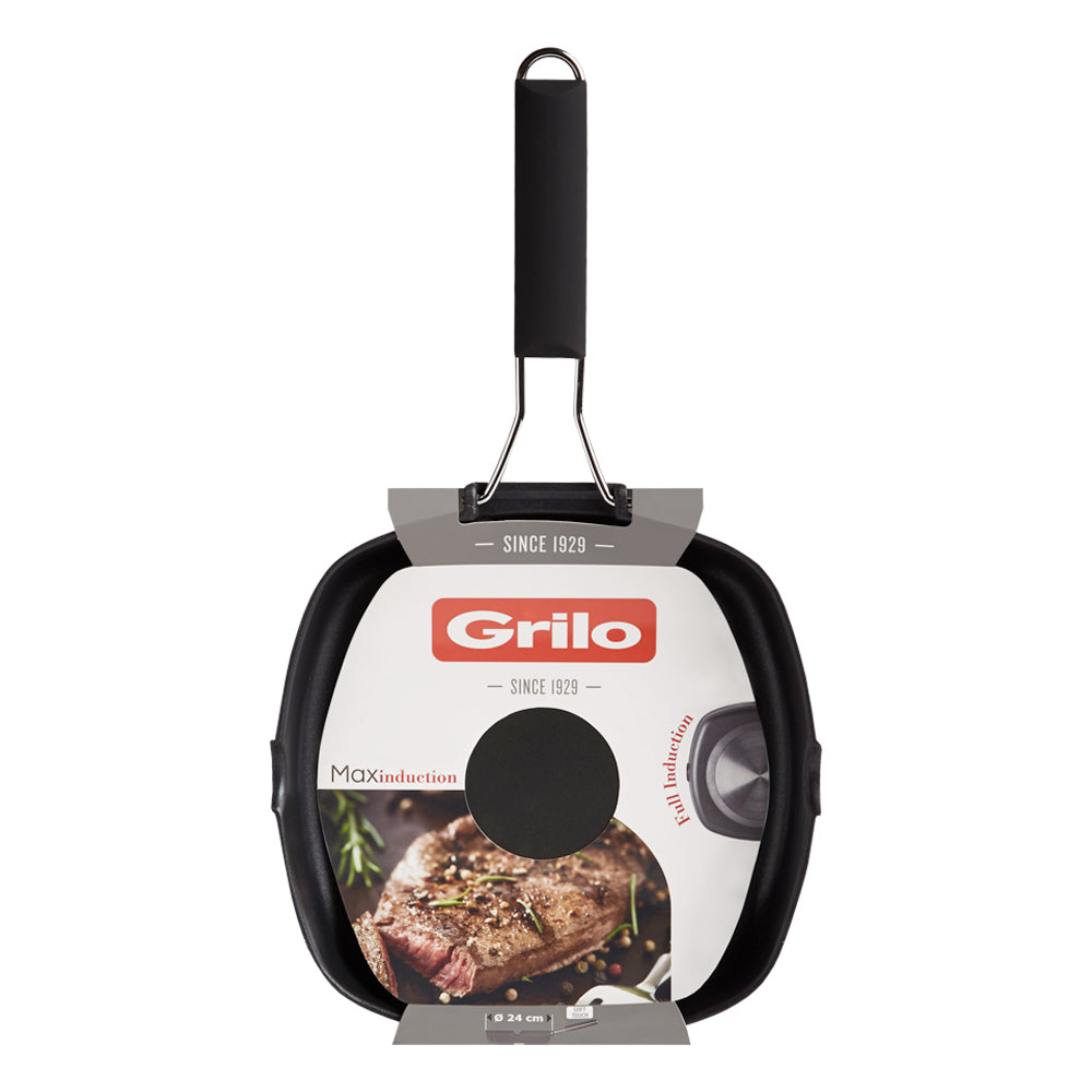 Grelhador Liso Maxinduction 24x24 cm