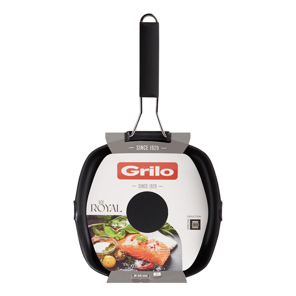 Grelhador Liso Royal 24x24 cm