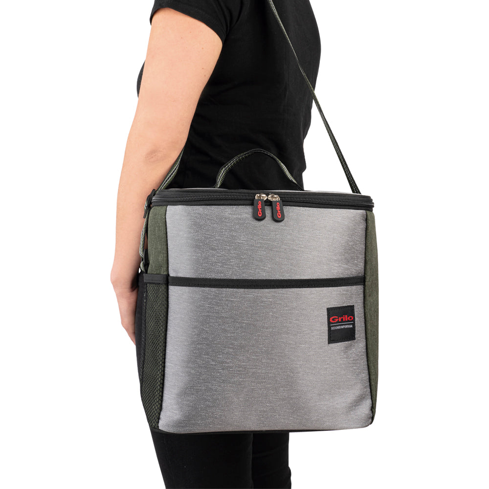 Mala Térmica Verde 12L - 26x18x27 cm
