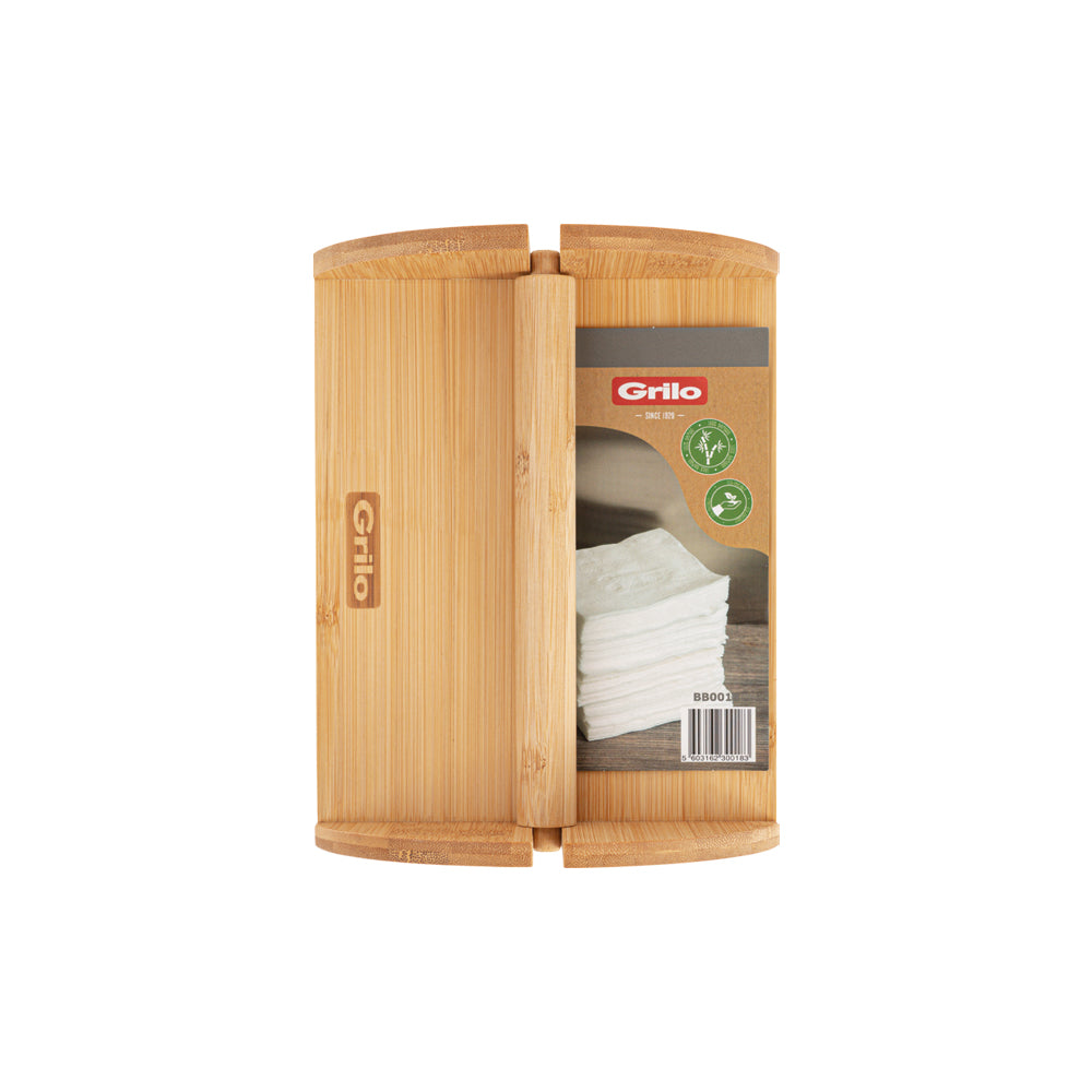 Suporte para Guardanapos em Madeira de Bambu